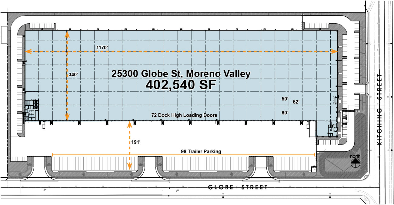 Globe Distribution Center Site Plan